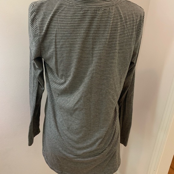 Angels Forever young gray striped tee, size M - Picture 5 of 5